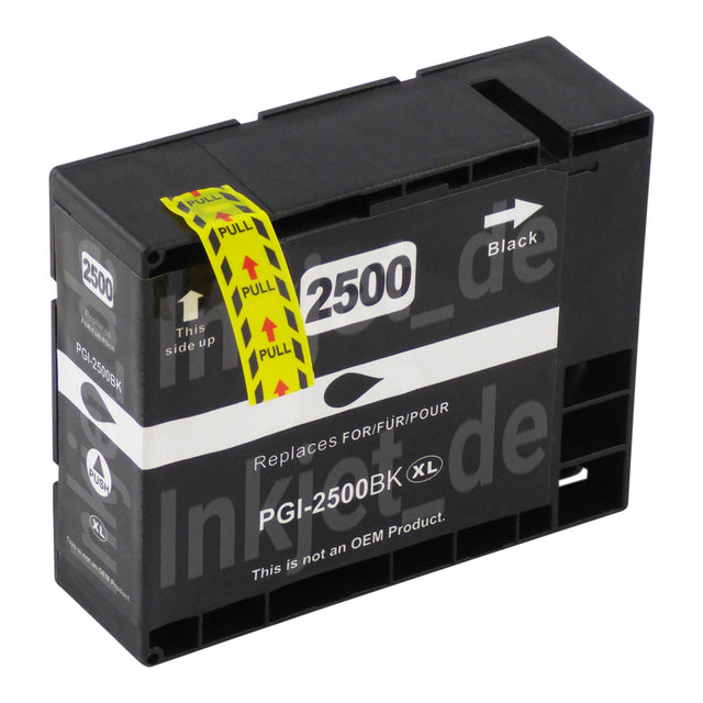 Kompatibel Canon PGI-2500XL Druckerpatronen Schwarz (1 Schwarz)