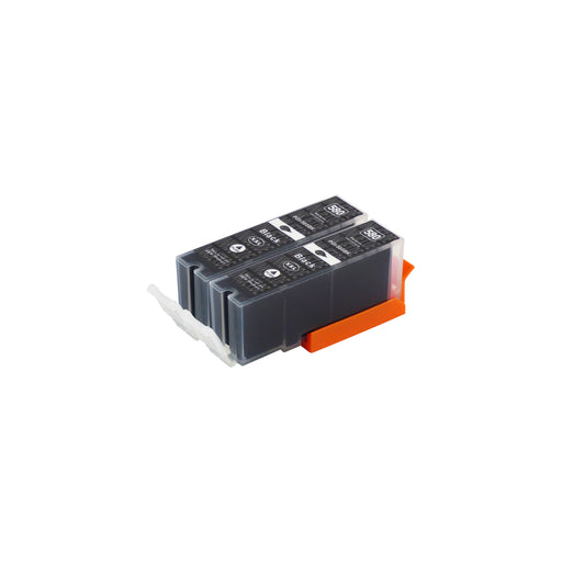 Kompatibel Canon PGI-580XL Druckerpatronen Schwarz (2 Schwarz)