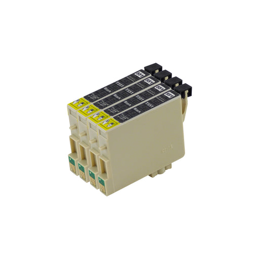 Kompatibel Epson T0551 Druckerpatronen Schwarz (4 Schwarz)