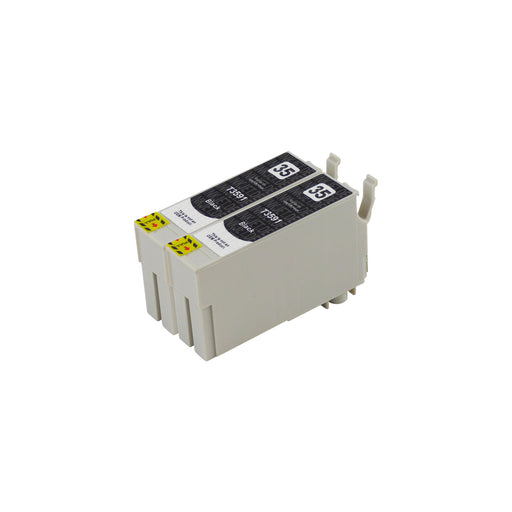 Kompatibel Epson T35XL Druckerpatronen Schwarz (2 Schwarz)