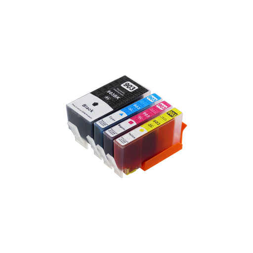 Kompatibel HP 903XL Druckerpatronen Multipack (1 Schwarz + 3 Farben)