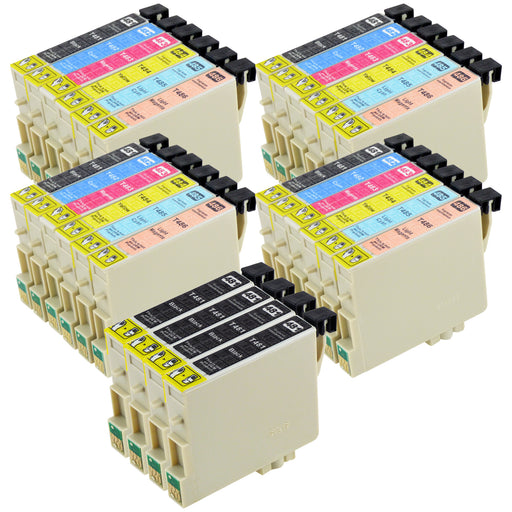 Kompatibel Epson T0487 Druckerpatronen Multipack (8 Schwarz + 20 Farben)