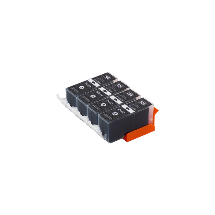 Kompatibel Canon PGI-525XL Druckerpatronen Schwarz (4 Schwarz)