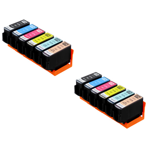 Kompatibel Epson 378XL Druckerpatronen Multipack (2 Schwarz + 10 Farben)