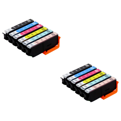 Kompatibel Epson T24XL Druckerpatronen Multipack (2 Schwarz + 10 Farben)